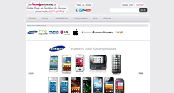 Desktop Screenshot of handy-online-shop.net